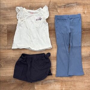 Isaac Mizrahi Kids Matching Set - White, Blue, Black